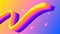 abstract wave background with colorful gradation