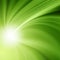 Abstract wave background green