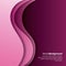 Abstract wave pink curve purple background