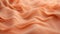 Abstract waves pattern with peach color textile transparent fabric, silk fabric background