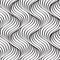 Abstract wavy line seamless pattern