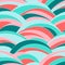 Abstract wavy texture. Seamless pattern. Colorful.