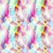 Abstract wawes seamless pattern