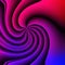 An Abstract Whirlpool Swirl background pattern featuring gradient red, purple and blue. hq close-up image.
