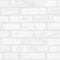 Abstract white brick wall background. Seamless monochrome texture