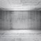 Abstract white interior of empty concrete room