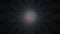 Abstract white light impulse star shaped