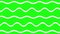 Abstract white lines wavy with green background motion alpha video