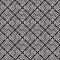 Abstract wicker black and white pattern. Seamless vector pattern.