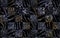 Abstract wild animal skin fabric with grunge surface