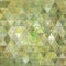 Abstract winter mosaic background in green natural colors