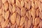 Abstract woven mat texture background.