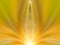 Abstract yellow energy flower. Background for text.