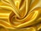 Abstract yellow silk background. Used for making luxury dresses and decoration. Generative AI.