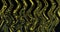 Abstract zigzag pattern with waves in green and yellow tones. Artistic image processing created by Holiday illumination photo phot