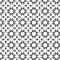 Abstraction Black and white pattern . Vector . Textile .