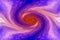 Abstraction textured purple spiral, swirl infinity unexplored light.