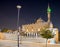 Abu Darweesh Mosque Amman (at night), Jordan