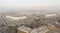 ABU DHABI - DECEMBER 2016: Yas Island panoramic aerial view. Yas Island is famous for Formula 1 Circuit