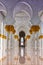 Abu Dhabi Sheikh Zayed Grand Mosque columns portrait format Unit