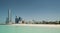 Abu Dhabi Skyline and Beach