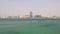 Abu dhabi summer day light bay view 4k uae