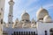 Abu Dhabi, UAE - 11.27.2022 - View of a Sheikh Zayed grand mosque, largest mosque in the country. Religion