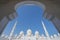 ABU DHABI, UAE -19 MARCH 2016: Sheikh Zayed Grand Mosque in Abu Dhabi, United Arab Emirates.
