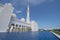 ABU DHABI, UAE -19 MARCH 2016: Sheikh Zayed Grand Mosque in Abu Dhabi, United Arab Emirates. Grand Mosque in Abu Dhabi is the larg