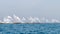 ABU DHABI,UAE-FEBRUARY,10,2018: Sailing dhow after traditional r
