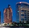 Abu Dhabi, UAE - March 30. 2019.The Bab Al Qasr Hotel and Khalidiya Palace Rayhaan By Rotana hotel