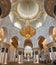 ABU DHABI, UAE, October 4, 2014: Sheikh Zayed Grand Mosque Inter