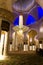 Abu Dhabi, United Arab Emirates - January 26, 2018: Sheikh Zayed Grand Mosque luxury chandelier and interior