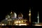 Abu Dhabi Zayed Grand Mosque night