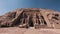 Abu Simbel Temple, Main Entrance and Statues