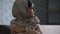 Abused arab female thinking of troubles, desperate woman worrying, anxiety