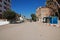 Abydos, Egypt - 02 Mar 2017: The street in Abydos city, Sahara desert, Egypt