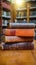 Academic ambiance Old books stacked on a rustic wooden table