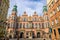 Academy of Fine Arts Great Armory with amazing facade, Gdansk, P