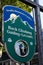 Acadia Mountain Guides Rock Climbing and Guiding Lessons sign at 228 Main Street