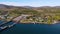 Acadia National Park aerial view, Maine, USA