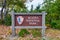 Acadia National Park Sign, Mount Desert Island