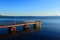 Acadia Pier Ocean Morning