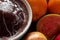 Acai (AÃ§ai), Brazilian Tradicional Fruit with Tropical Fruits on a Bowl on Wooden Table