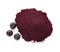 Acai powder and berries