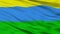 Acandi City Flag, Colombia, Choco Department, Closeup View