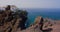 Acantilado de Los Gigantes. Waterfront of ocean coast in town Puerto de Santiago, Tenerife. Canary Islands, Spain