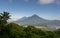 Acatenango and Fuego Volcanoes in Guatemala
