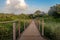 Access Boardwalk to Baia dos Golfinhos Dolphins Bay - Fernando de Noronha, Pernambuco, Brazil