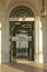 Access and exit door of the Supreme Court of Justice at Terreiro do Paço in Lisbon.